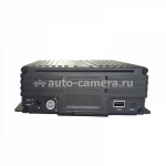 Автомобильный видеорегистратор 4х канальный видеорегистратор для учебного автомобиля NSCAR401_HDD+SD 3G+GPS