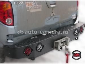 Задний силовой бампер для Mitsubishi L200 2006- с лебедкой для MITSUBISHI