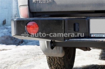 Задний силовой бампер на Mitsubishi L200 New с круглыми фарами для MITSUBISHI